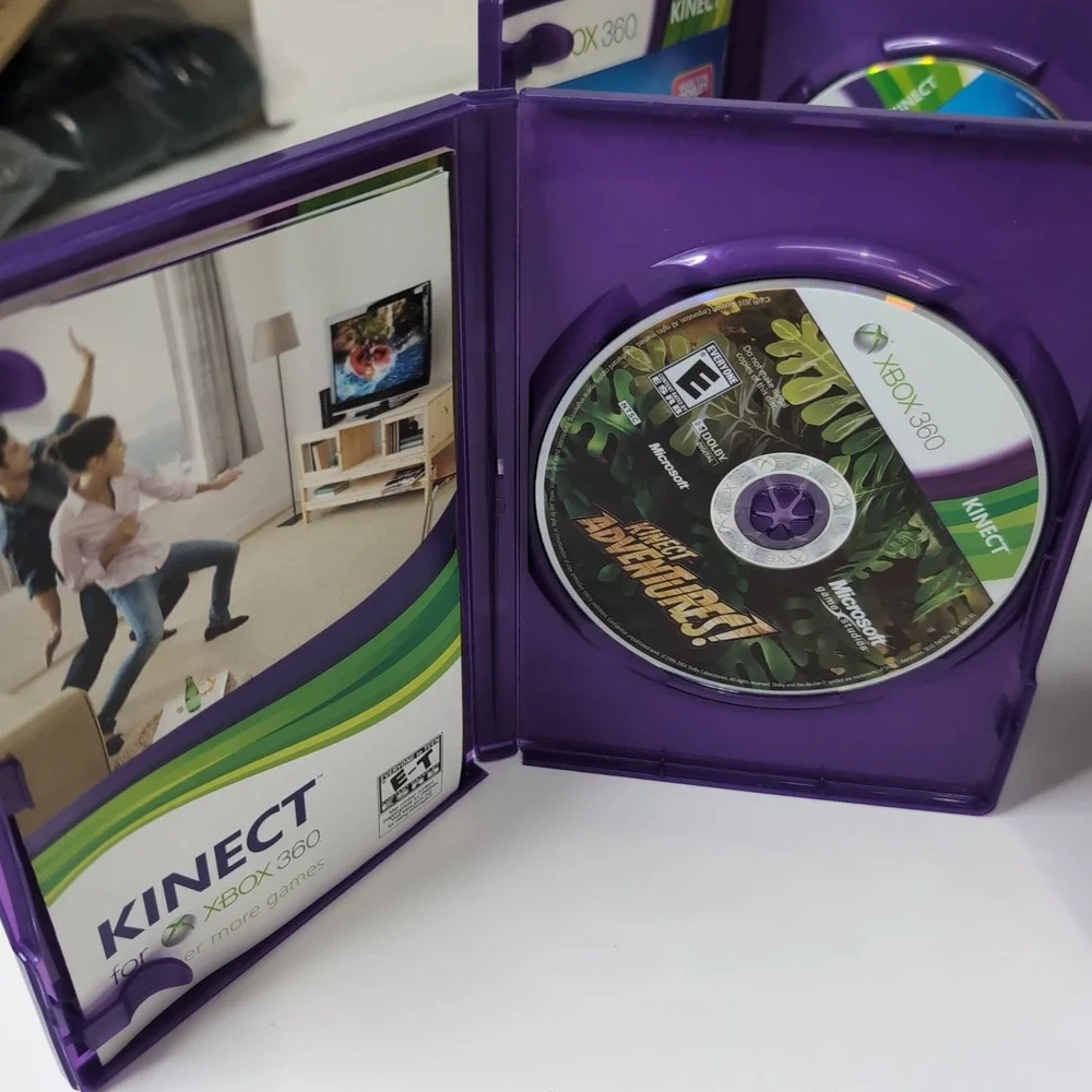 Xbox 360 Kinect Game Lot 4 Pieces‎ total CIB Tested Working